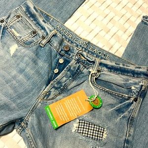 American Eagle mens jeans 32/34 boot cut brand new!!!!